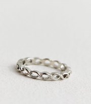 New Look Silver Infinity Ring